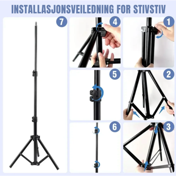 Ring Light For YouTube for innholdsproduksjon